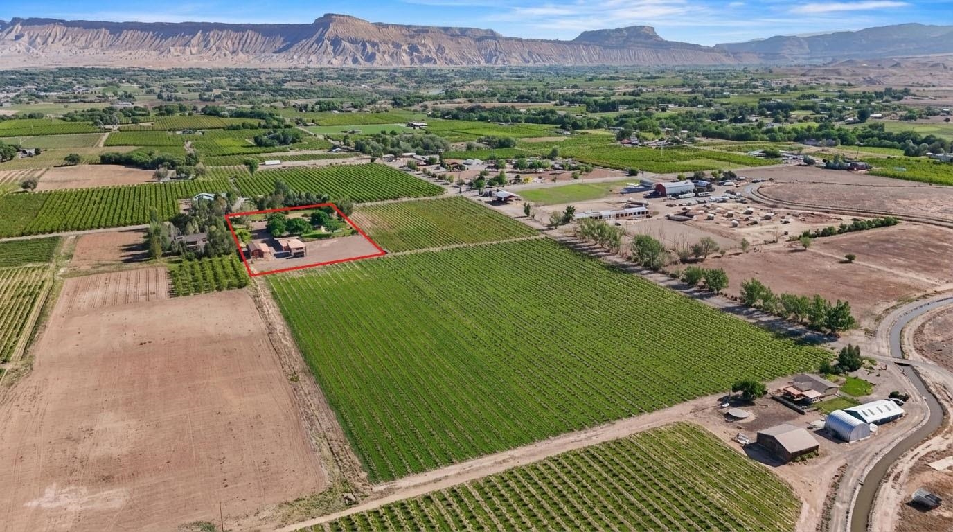 3339 C Road Palisade, CO 81526 - Photo 39 of 39 a view of a city with a lake