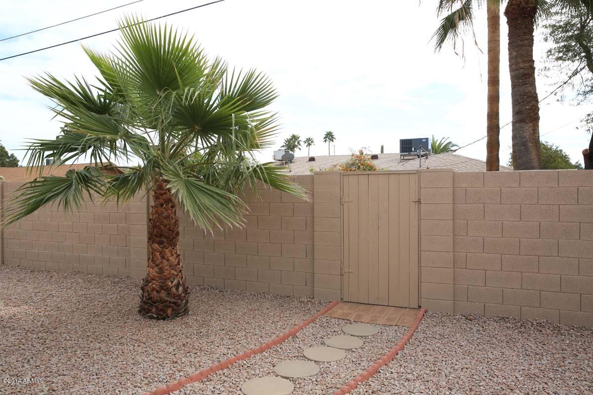 8213 East Chaparral Road Scottsdale, AZ 85250 - Photo 19 of 30 Backyard-Gate