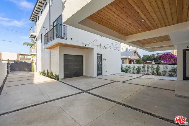 a view of entrance gate of building