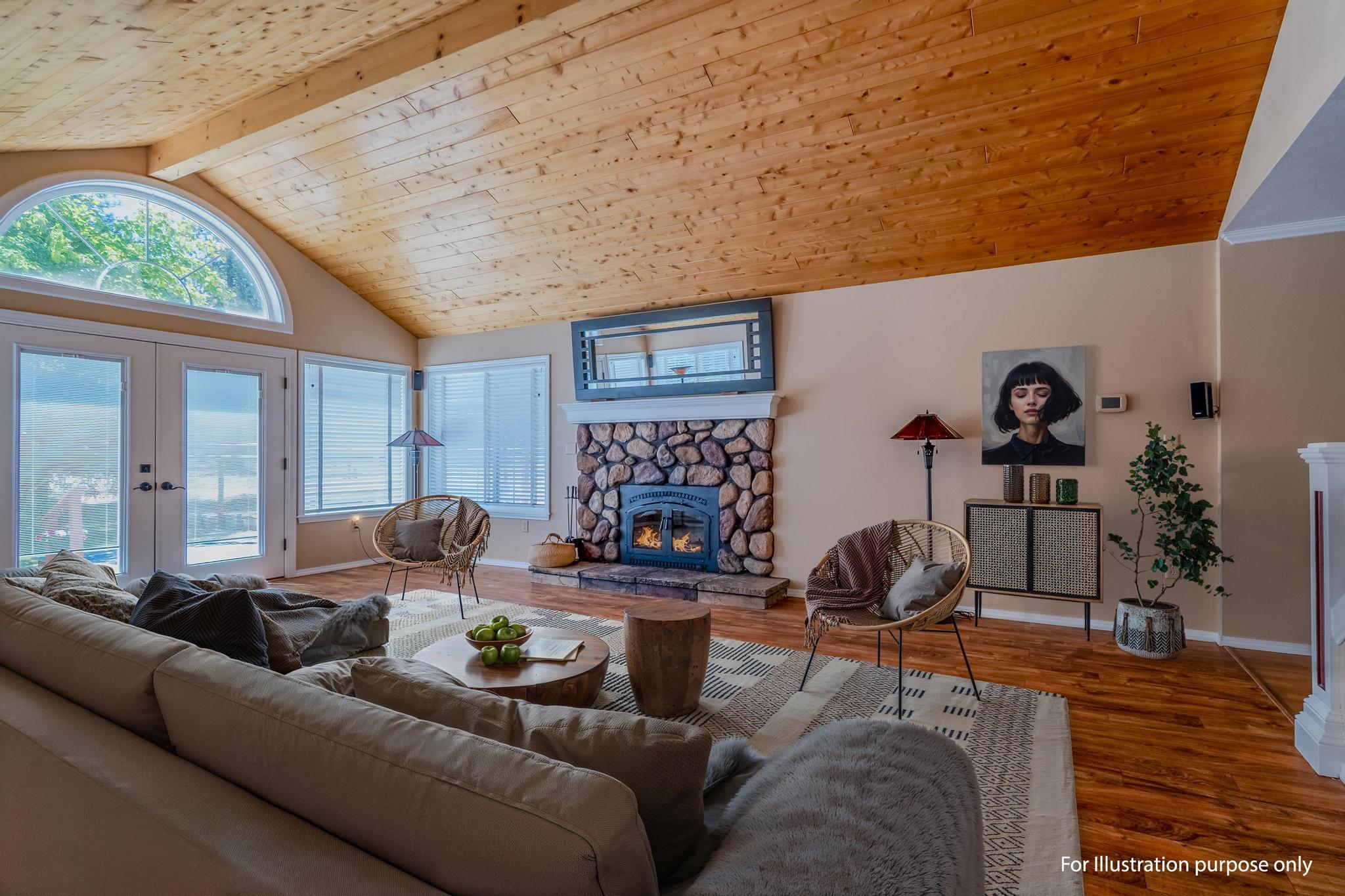 7888 Redthorne Road Rogue River, OR 97537 - Photo 12 of 48 Living Room Virtual Staged