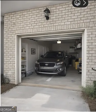 a view of parking garage