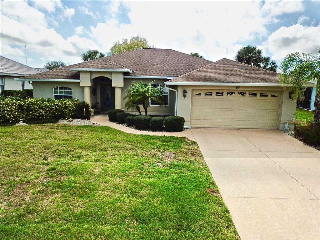 58 Marker Road Rotonda West, FL 33947 - Photo 1 of 1 Front view