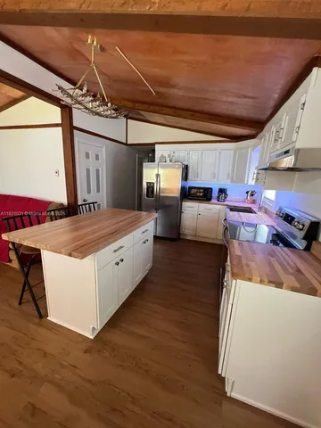 a very nice looking room with a large window