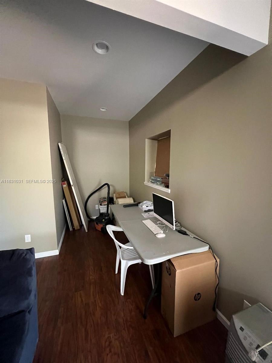 123 Rocky Road Lackawaxen, PA 18435 - Photo 29 of 39 a workspace with furniture and wooden floor