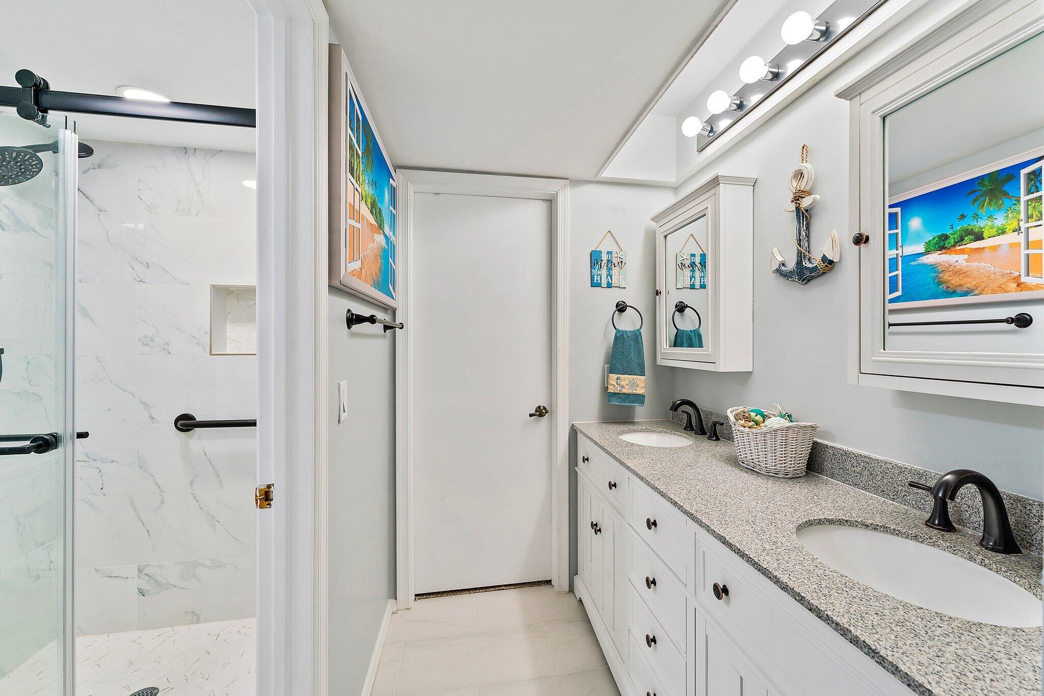 300 Golfview Road, Unit 502 North Palm Beach, FL 33408 - Photo 16 of 35 Updated Master Bathroom