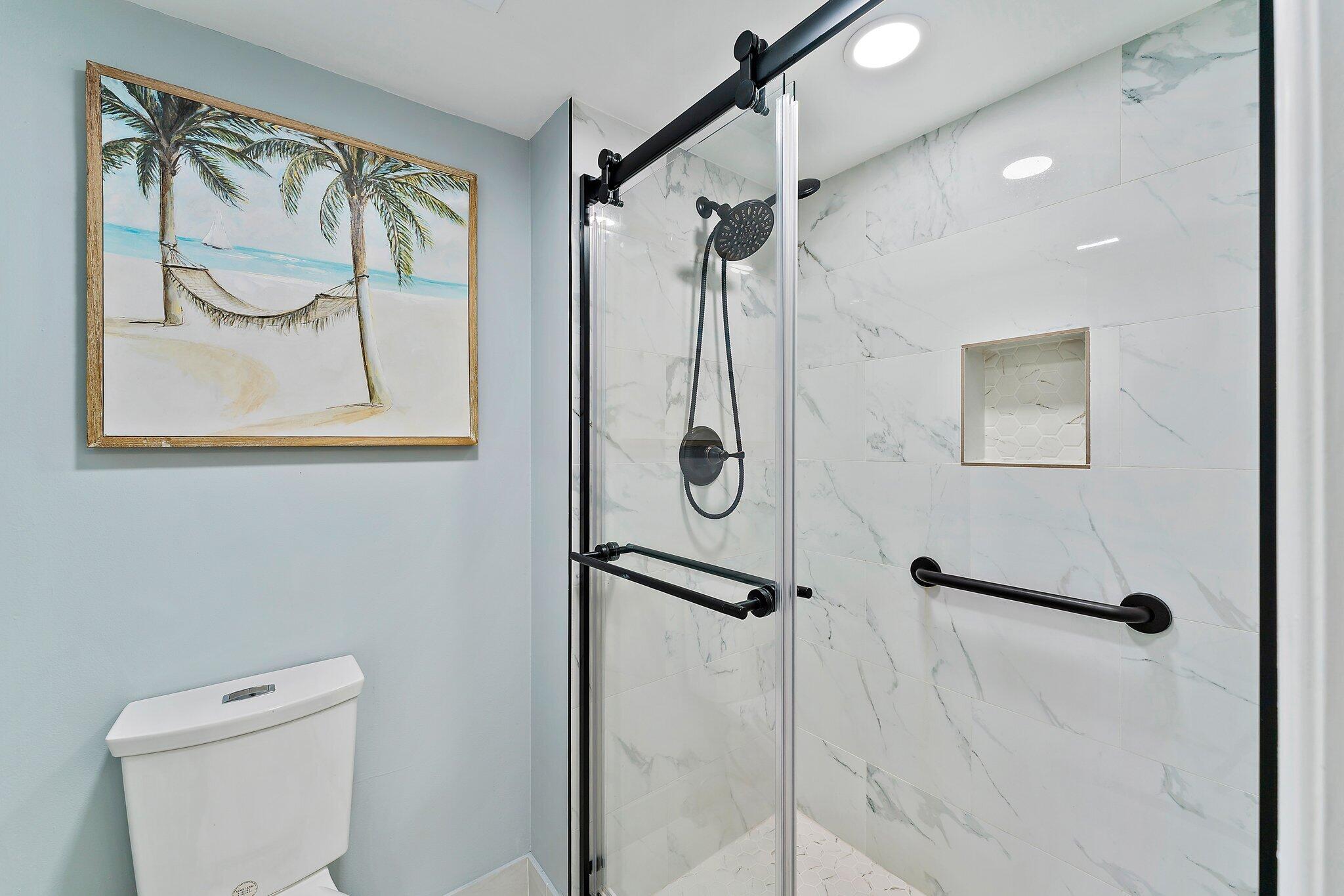 300 Golfview Road, Unit 502 North Palm Beach, FL 33408 - Photo 18 of 35 Updated Master Shower