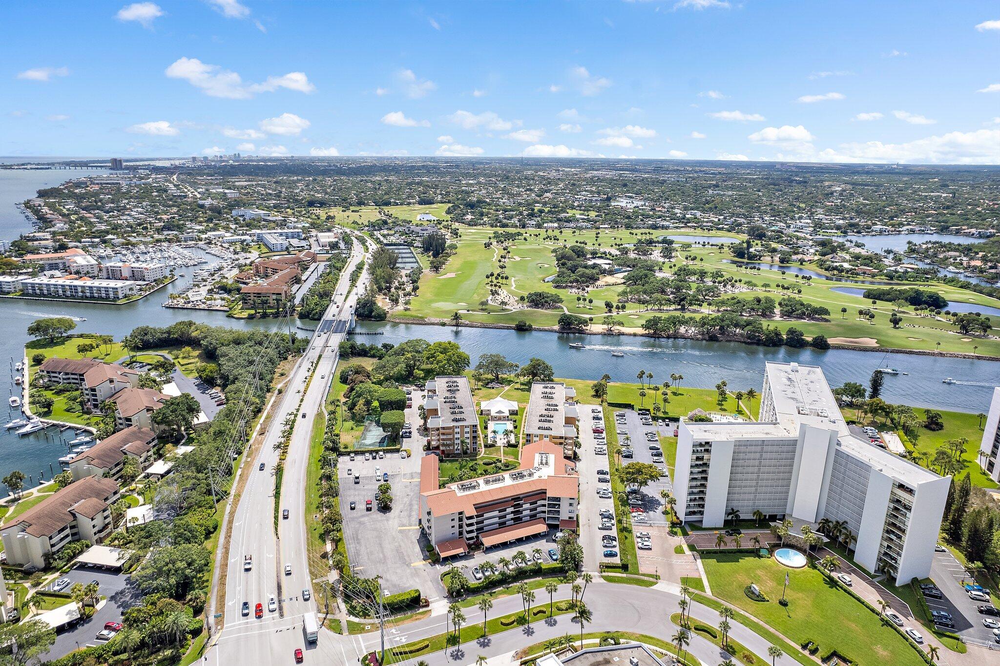 300 Golfview Road, Unit 502 North Palm Beach, FL 33408 - Photo 33 of 35 Intracoastal & NPB CC Golf Course