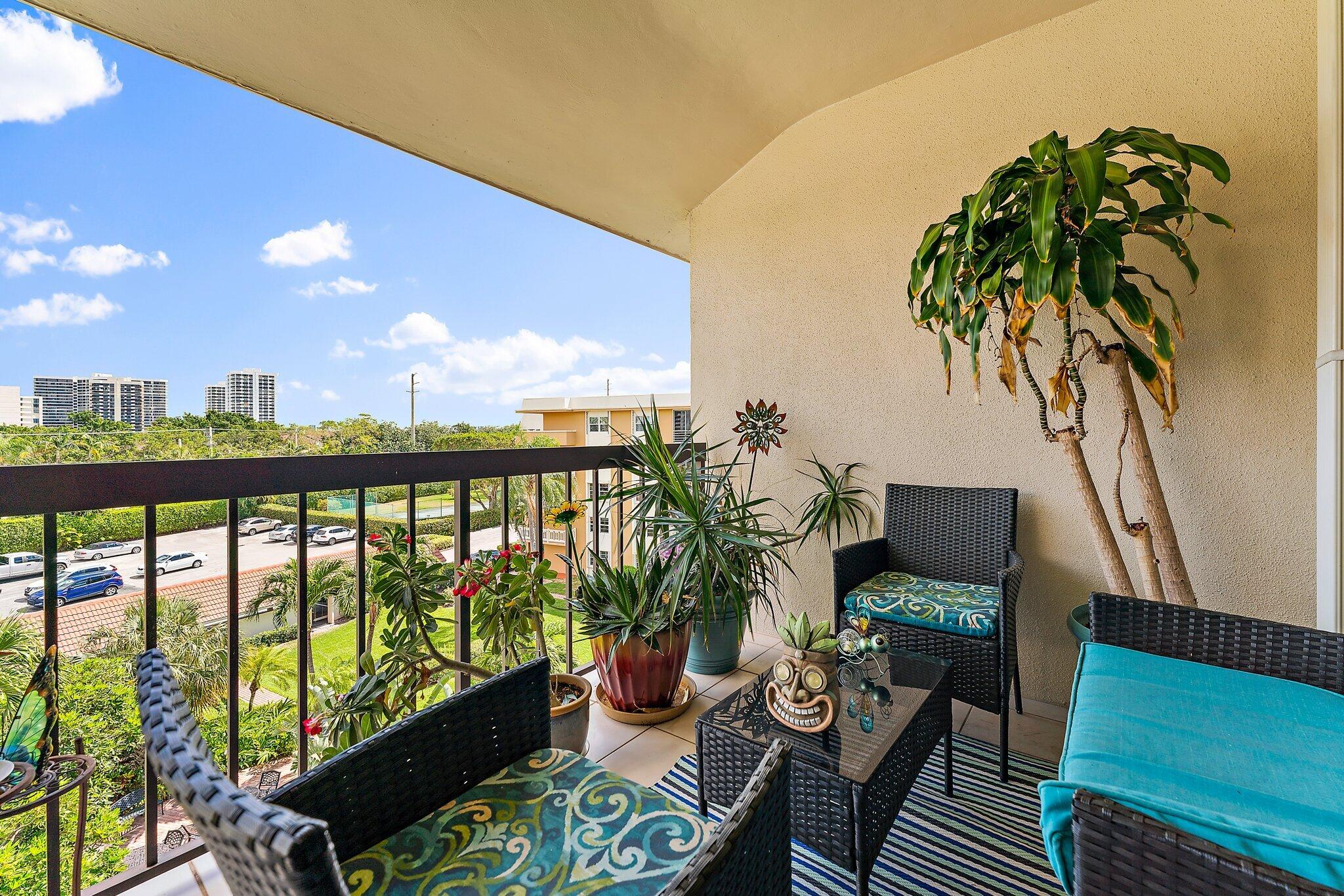 300 Golfview Road, Unit 502 North Palm Beach, FL 33408 - Photo 8 of 35 Balcony View
