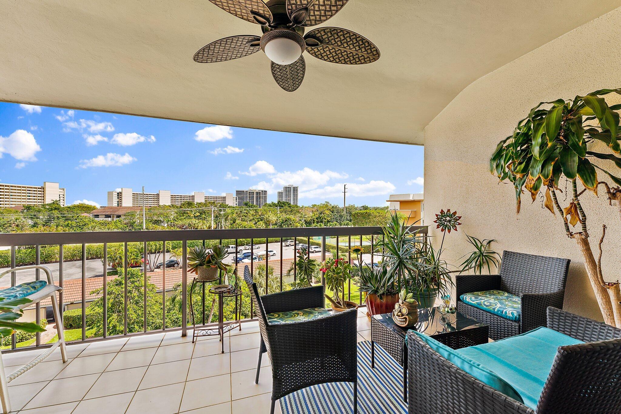 300 Golfview Road, Unit 502 North Palm Beach, FL 33408 - Photo 9 of 35 Balcony View