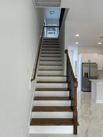 a view of entryway and hall