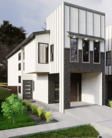 a view of a large building with many windows