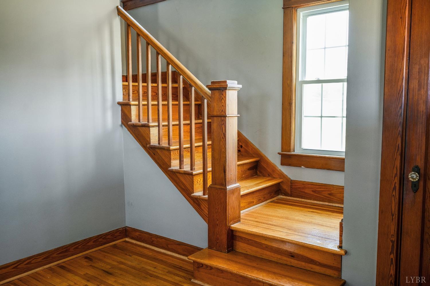 501 West Spencer Road Hurt, VA 24563 - Photo 26 of 55 a view of entryway and hall with wooden floor