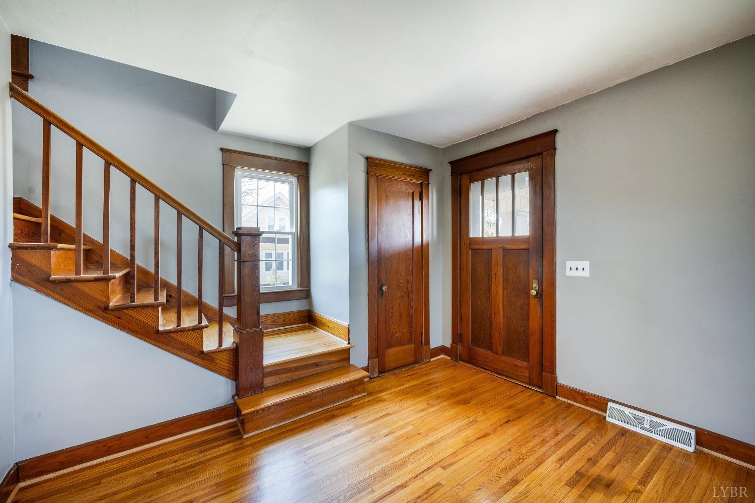 501 West Spencer Road Hurt, VA 24563 - Photo 9 of 55 a view of an entryway with wooden floor