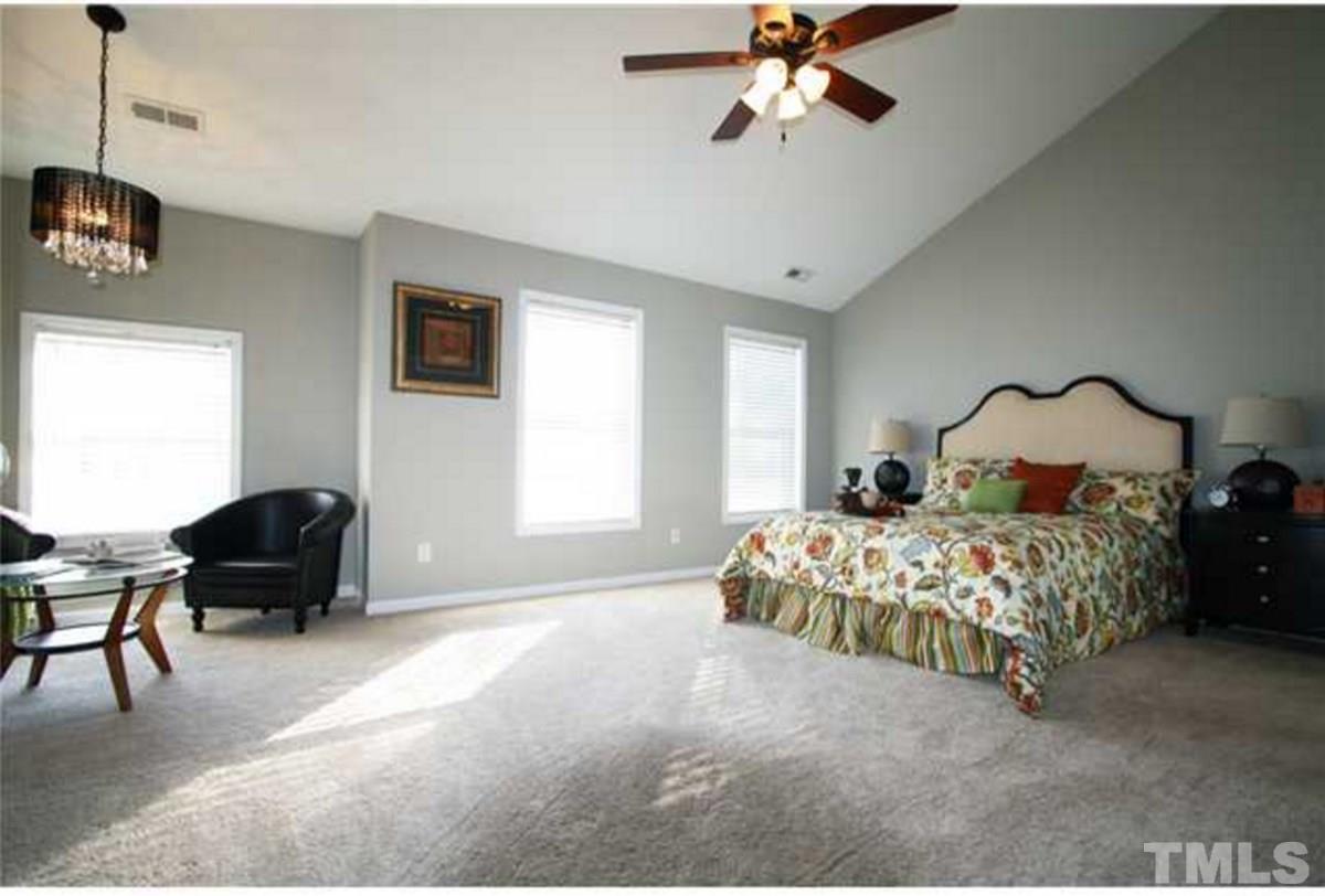 1600 Wood Spring Court Raleigh, NC 27614 - Photo 18 of 22 Spacious Master bedroom with sitting area