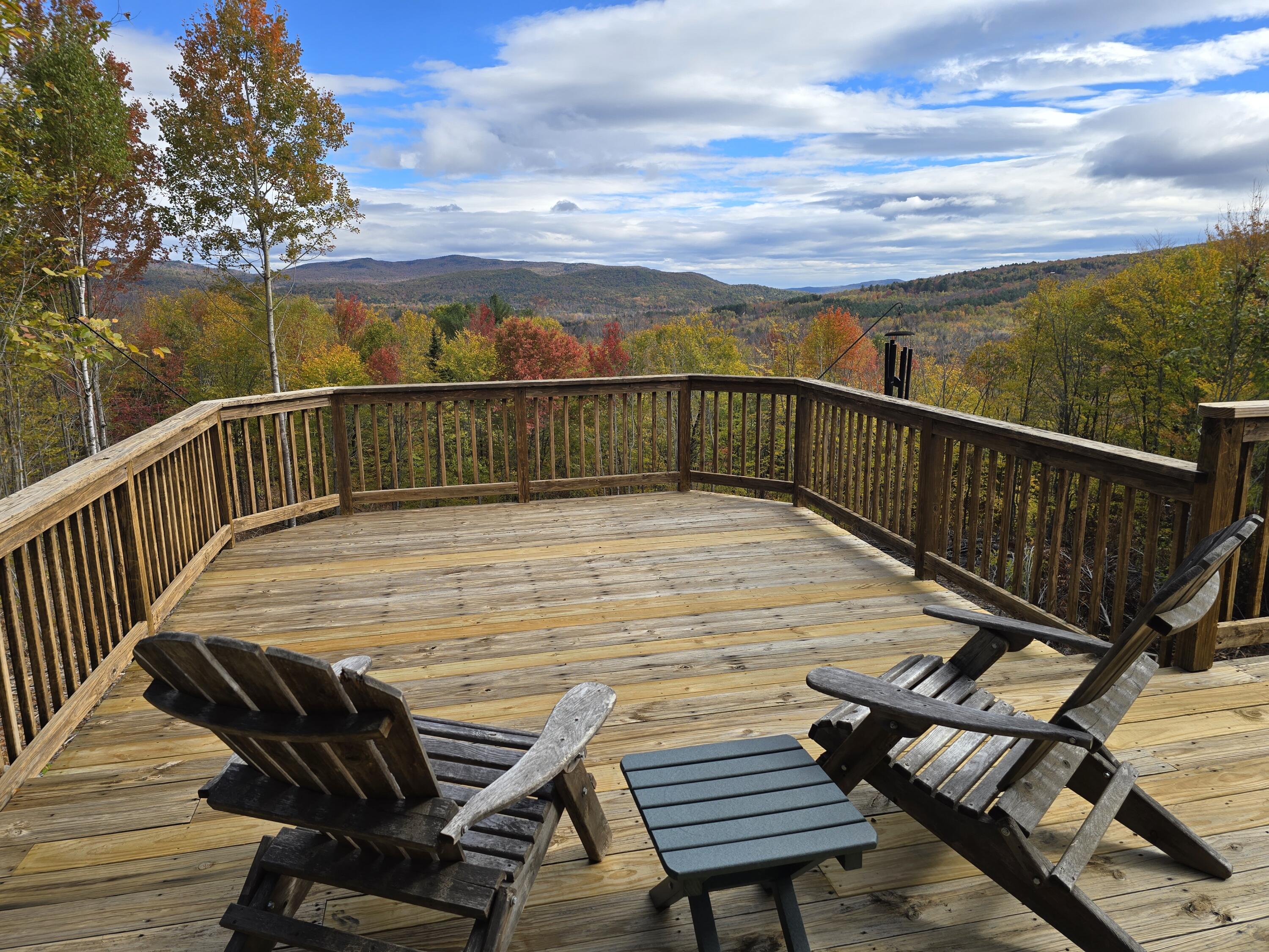 160 Fuller Hill Road Bryant Pond, ME 04219 - Photo 12 of 77 deck view