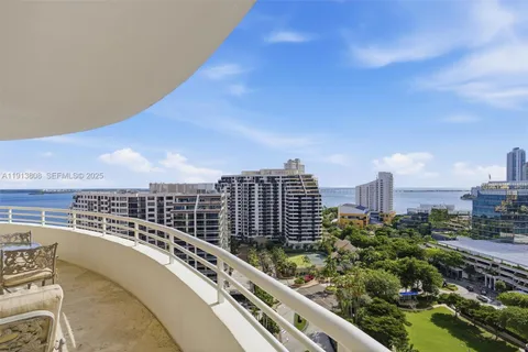 a view of a city with tall buildings