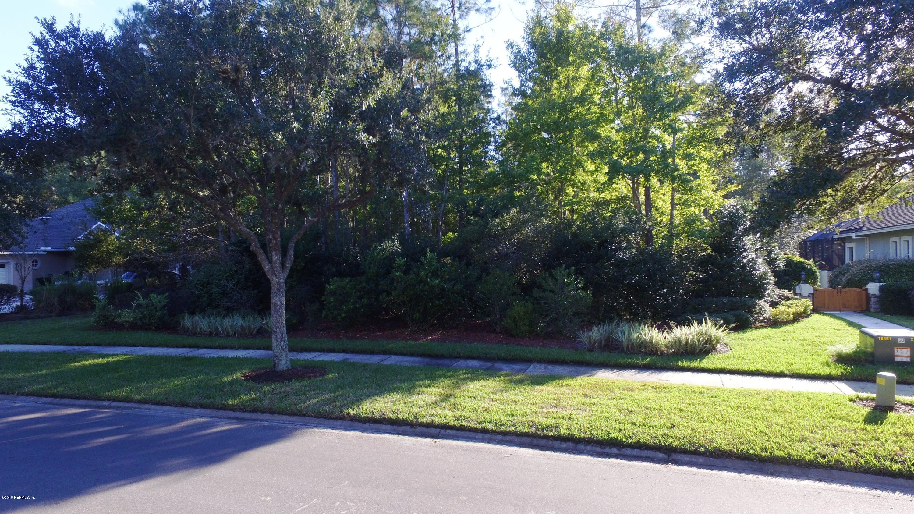 137 Pinehurst Pointe Drive St. Augustine, FL 32092 - Photo 42 of 48 a view of backyard with green space