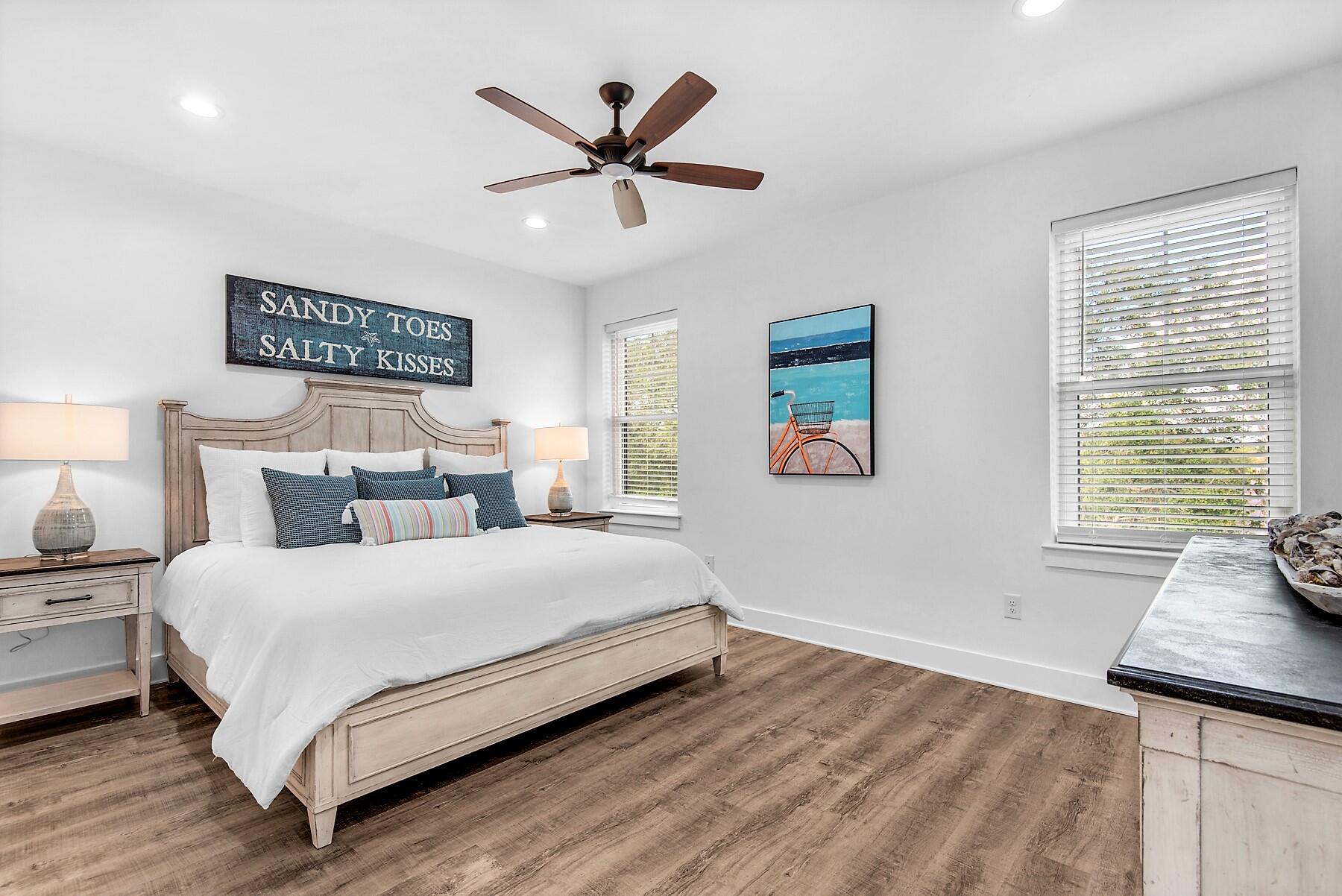 4541 Luke Avenue Destin, FL 32541 - Photo 27 of 49 a bedroom with a large bed and a window