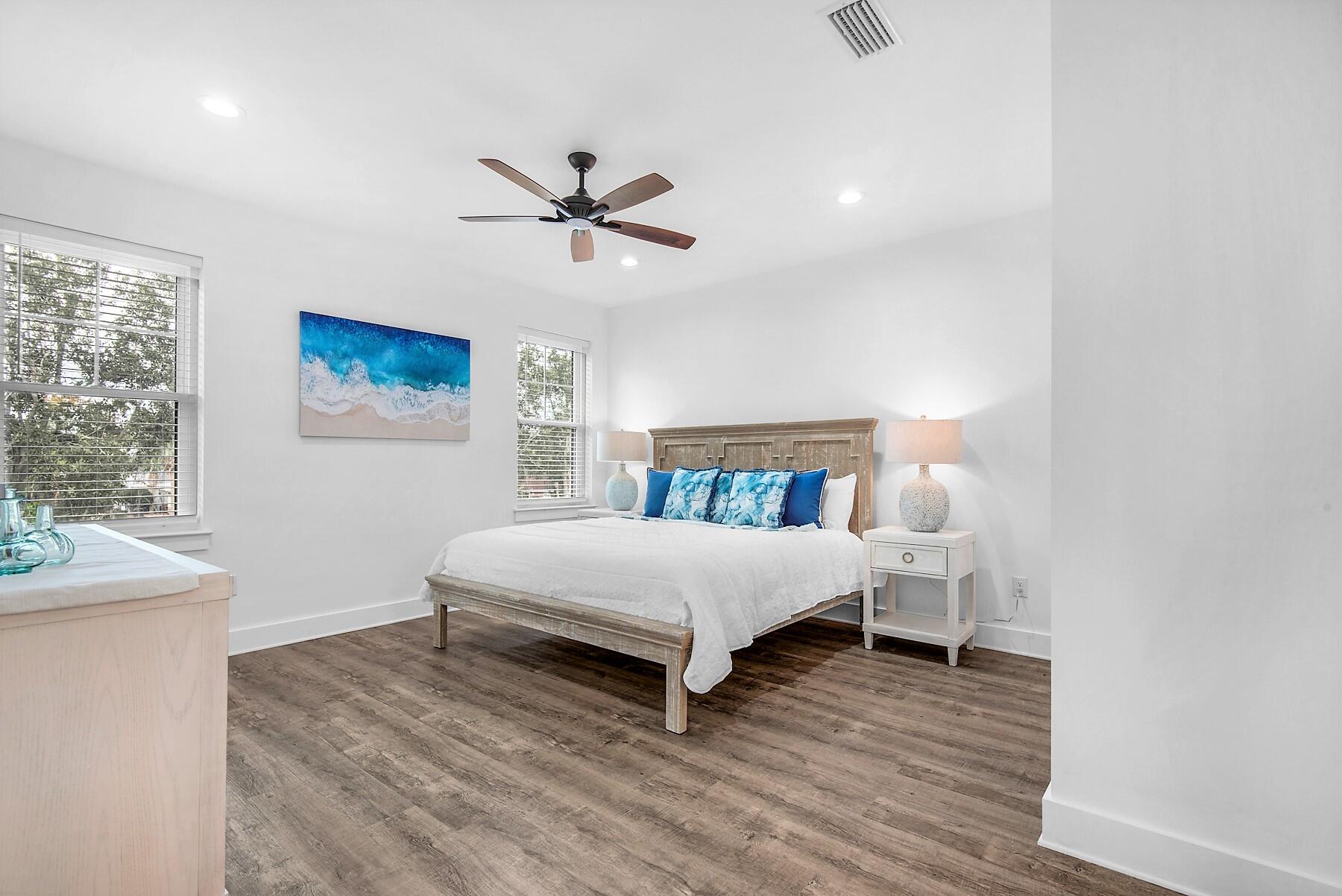 4541 Luke Avenue Destin, FL 32541 - Photo 30 of 49 a bedroom with a bed and a large window