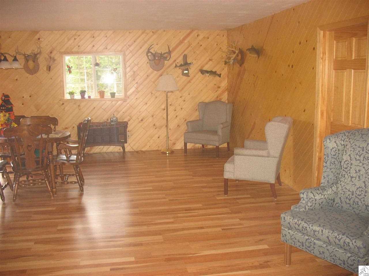 living rm and dining area