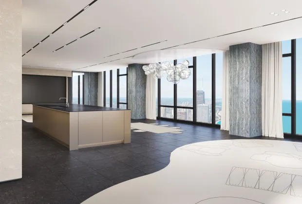 $7,999,000 | 363 East Wacker Drive, Unit 9101, Chicago, IL 60601