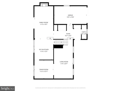 a picture of a floor plan