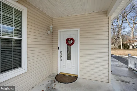 a view of a door of a house