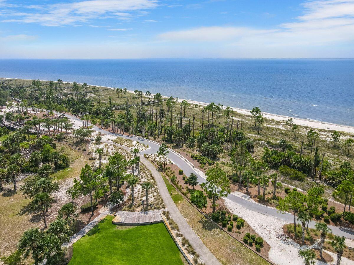 769 Backwater Road Port St. Joe, FL 32456 - Photo 37 of 45 an aerial view of residential building and ocean