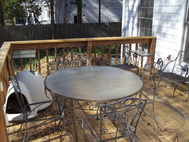 321 East Hedge Road Aiken, SC 29801 - Photo 19 of 21 Rear Deck