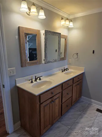 a bathroom with a shower and a toilet