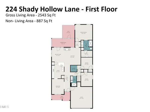 $570,000 | 224 Shady Hollow Lane, Garner, NC 27529