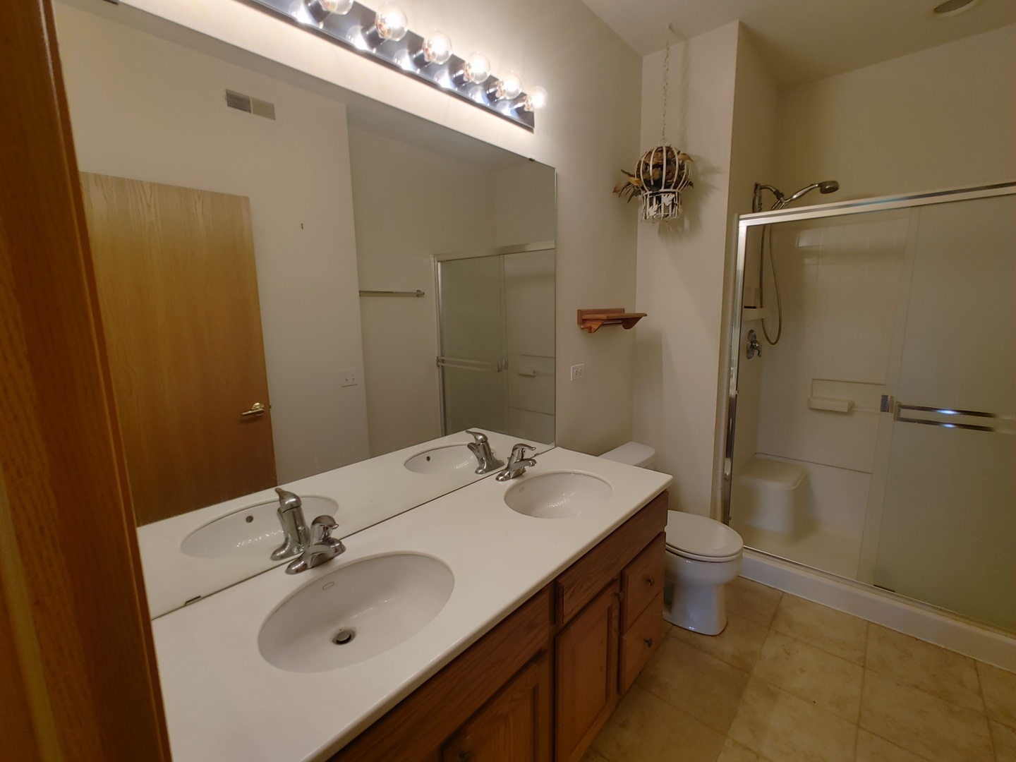 13528 Delaney Road Huntley, IL 60142 - Photo 17 of 25 a bathroom with a sink toilet and shower