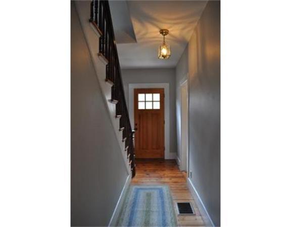124 North Valley Road Pelham, MA 01002 - Photo 21 of 29 a view of a hallway with wooden floor and entryway