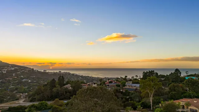 a view of city and ocean