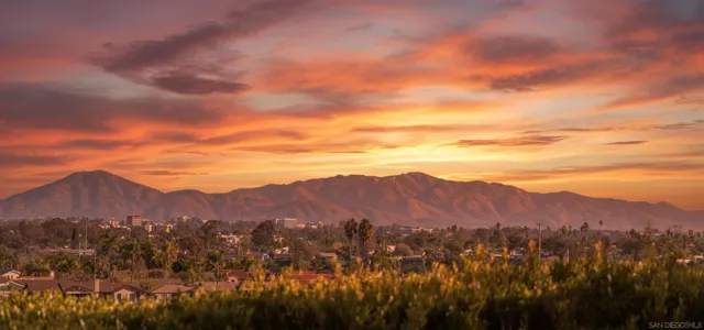a view of mountains and valleys