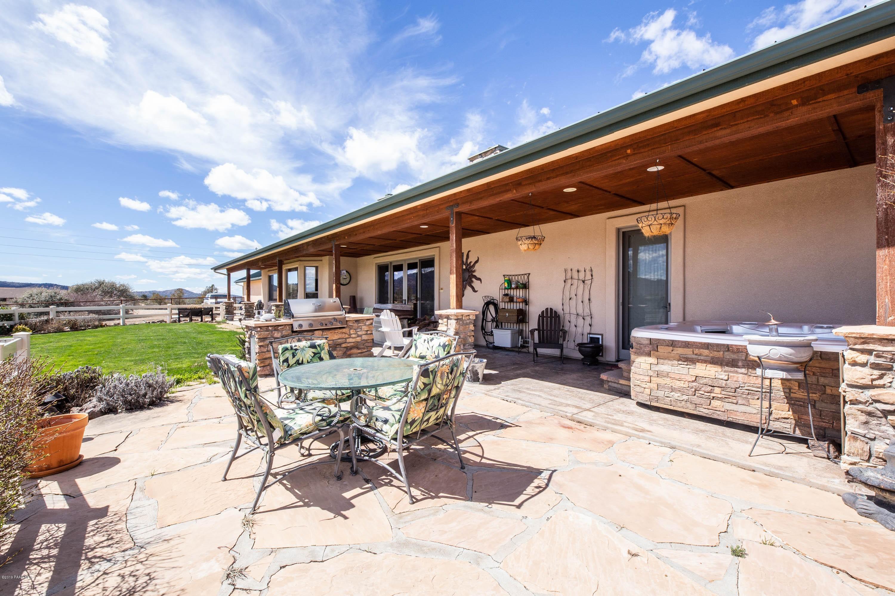 4355 Friendly Meadow Road Prescott, AZ 86305 - Photo 35 of 46 Back Patio
