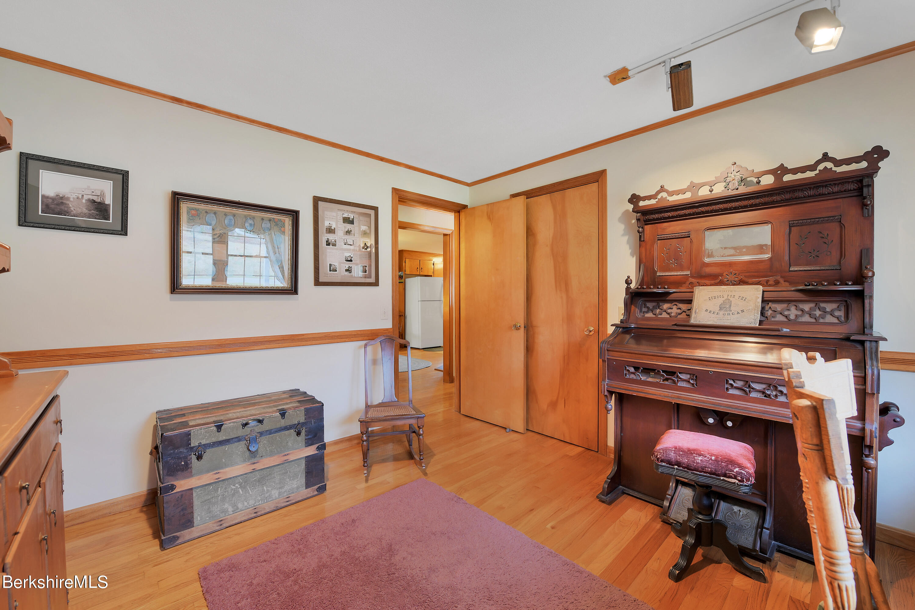100 Town Hill Road Middlefield, MA 01011 - Photo 19 of 76 a living room with furniture and a flat screen tv