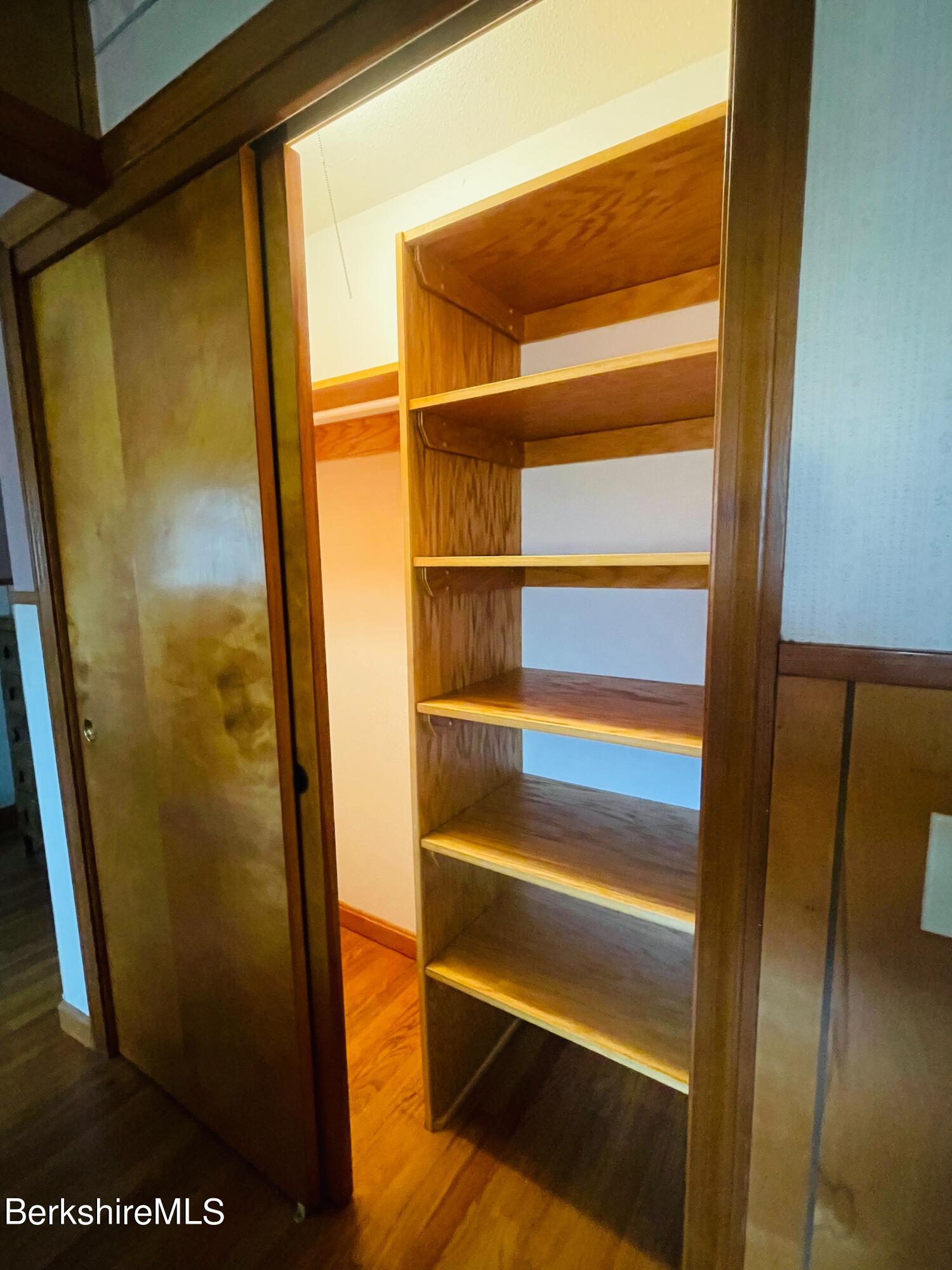 100 Town Hill Road Middlefield, MA 01011 - Photo 23 of 76 a view of walk in closet with empty racks