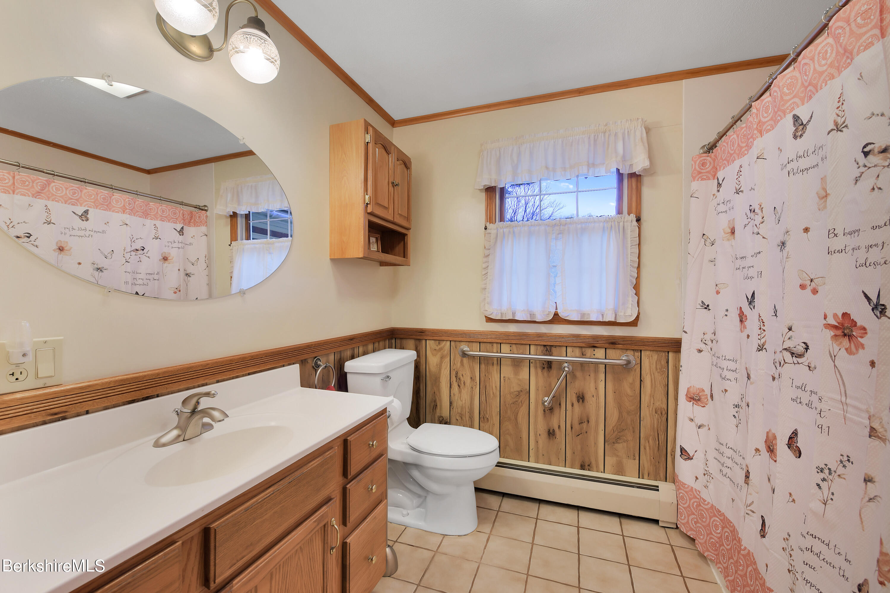 100 Town Hill Road Middlefield, MA 01011 - Photo 25 of 76 a bathroom with a sink a toilet and mirror