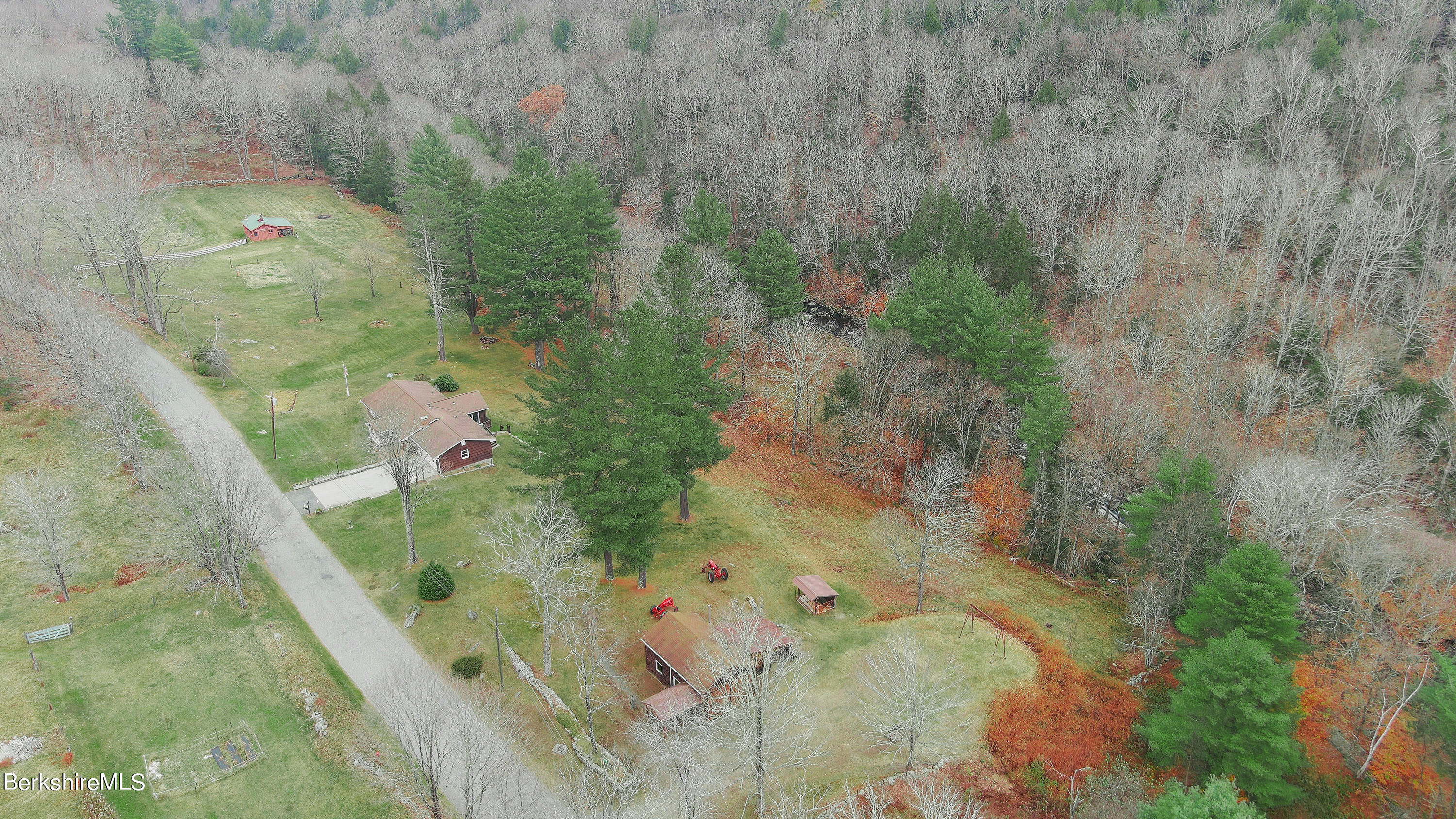 100 Town Hill Road Middlefield, MA 01011 - Photo 59 of 76 40-Aerial-Photo