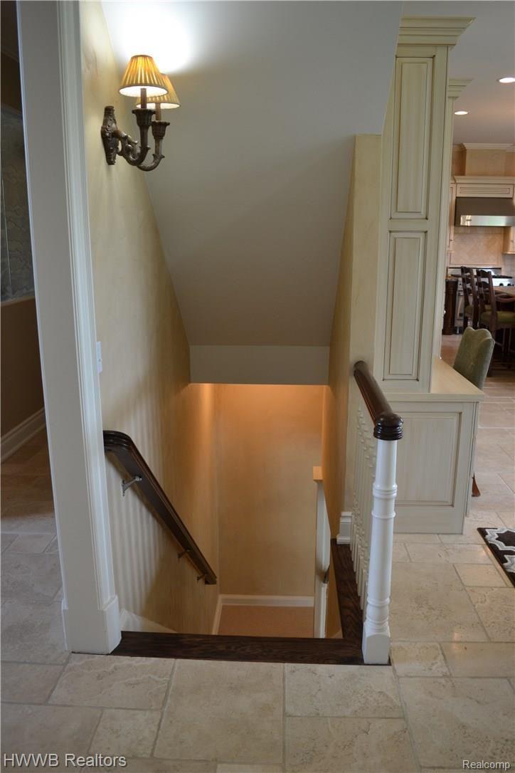2693 Heights View Court Rochester, MI 48306 - Photo 77 of 95 Stairwell to Basement