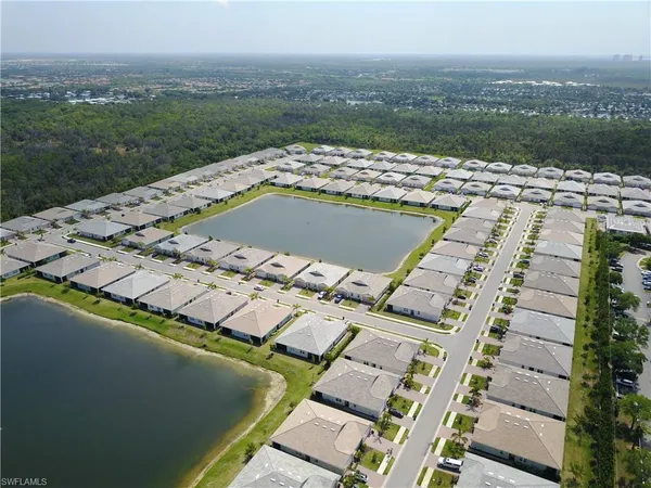 a view of a city with tall buildings
