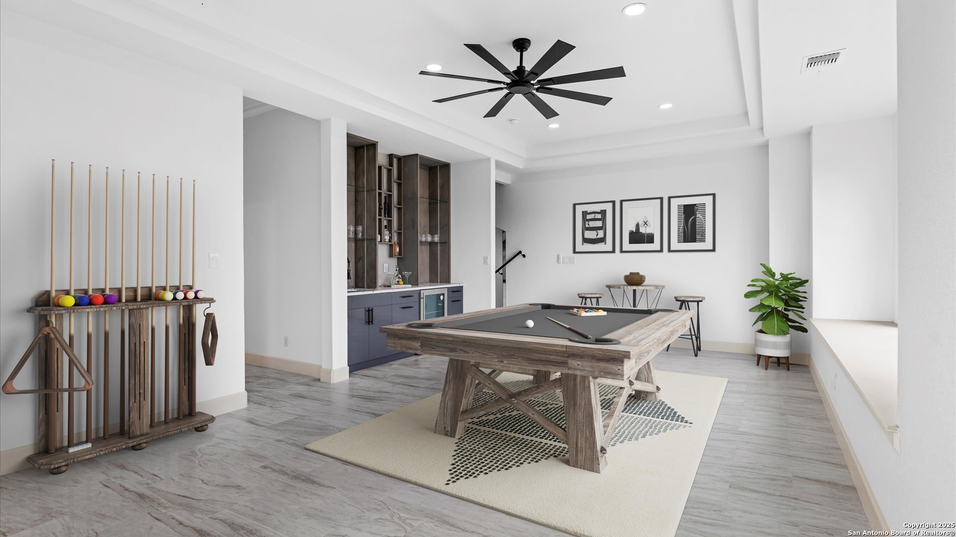 22327 Scenic Loop Road San Antonio, TX 78255 - Photo 45 of 59 a view of a workspace with furniture