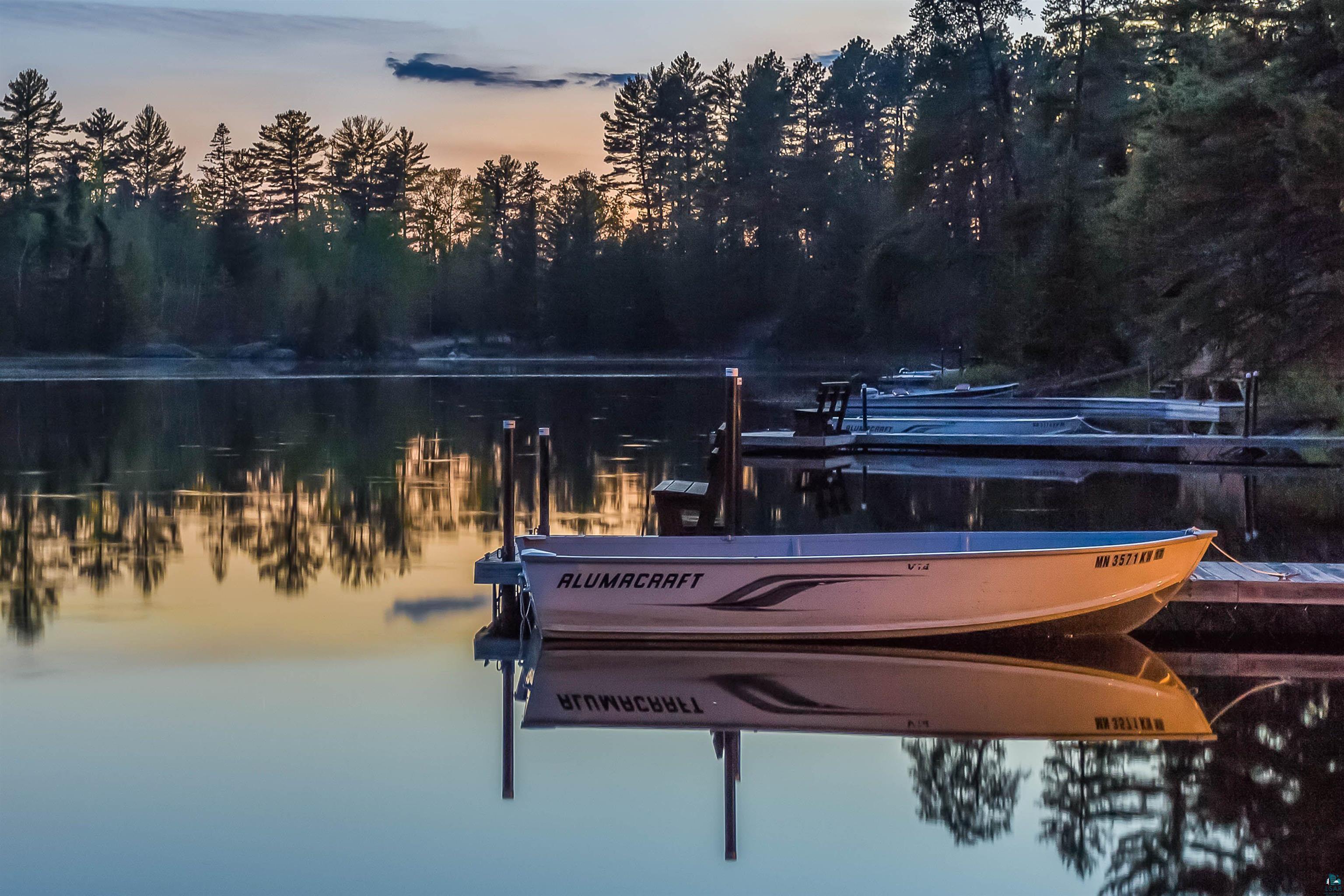 3801 Fenske Lake Road Ely, MN 55731 - Photo 16 of 18 Dock with a water view and a forest view