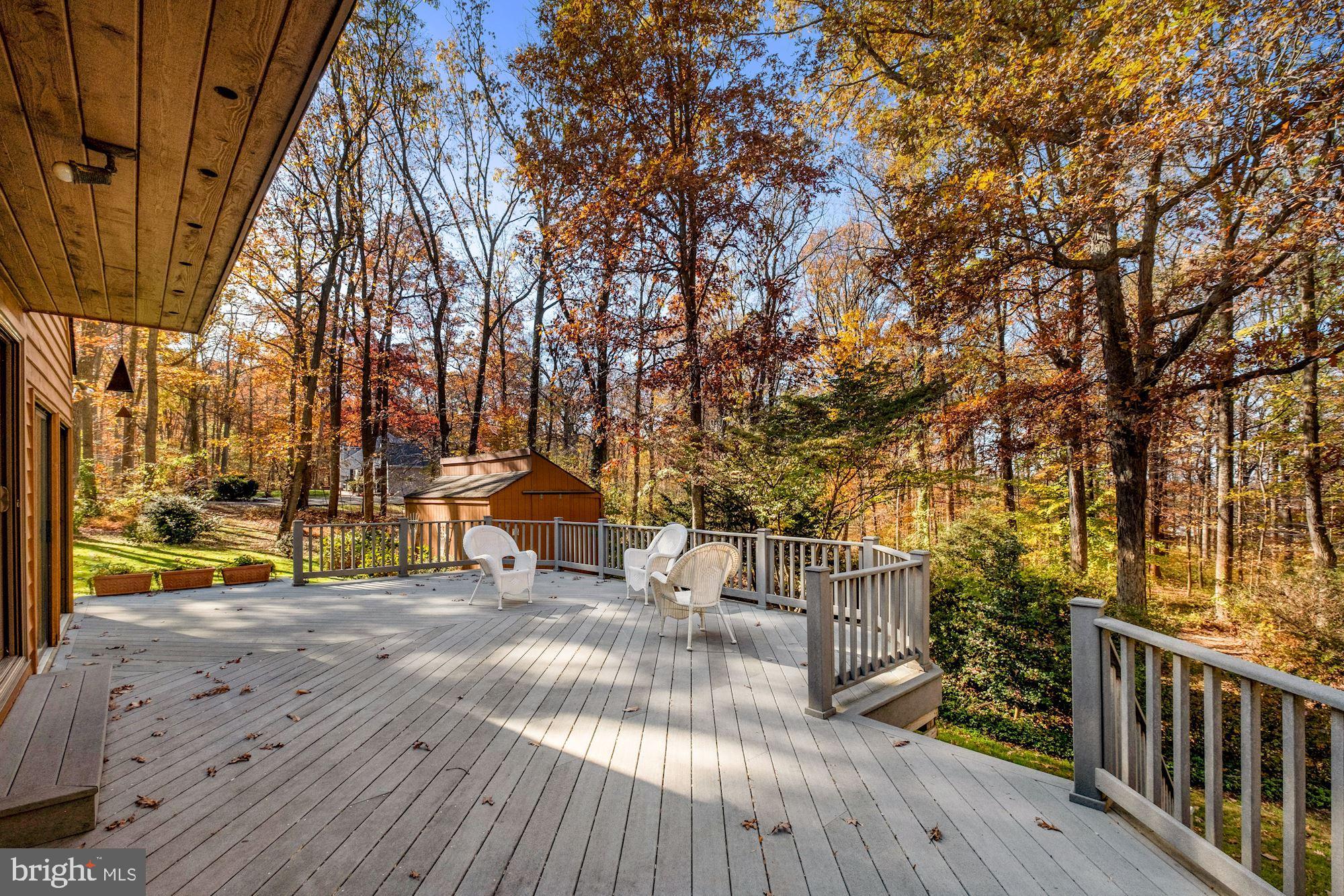 23212 Peach Tree Road Clarksburg, MD 20871 - Photo 39 of 52 Deck with stairs to back yard