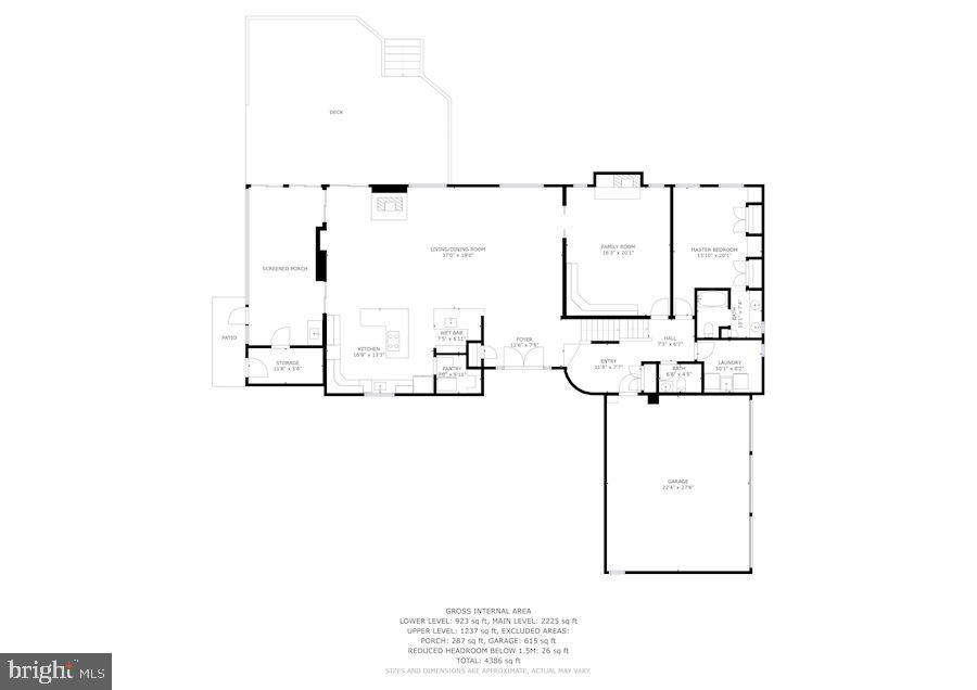23212 Peach Tree Road Clarksburg, MD 20871 - Photo 50 of 52 First level floor plan