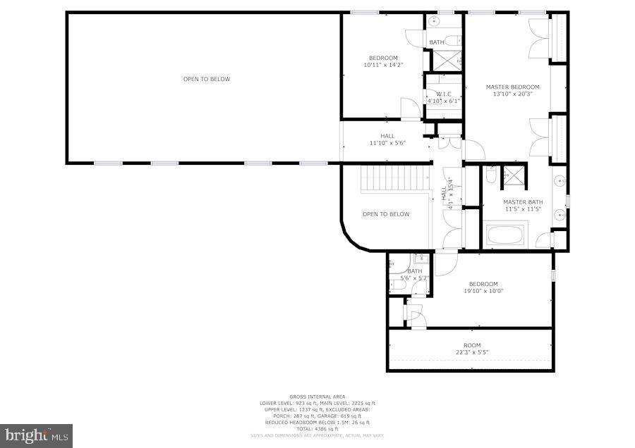 23212 Peach Tree Road Clarksburg, MD 20871 - Photo 51 of 52 Second level floor plan
