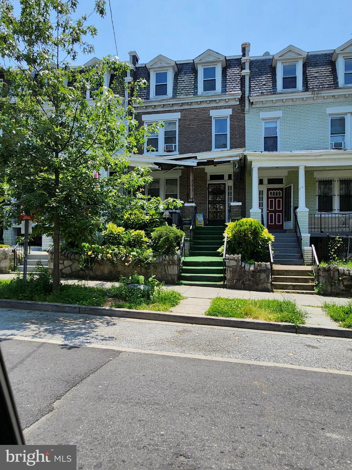 1116 Allison Street Northwest Washington, DC 20011 - Photo 2 of 41 a house view with a garden space