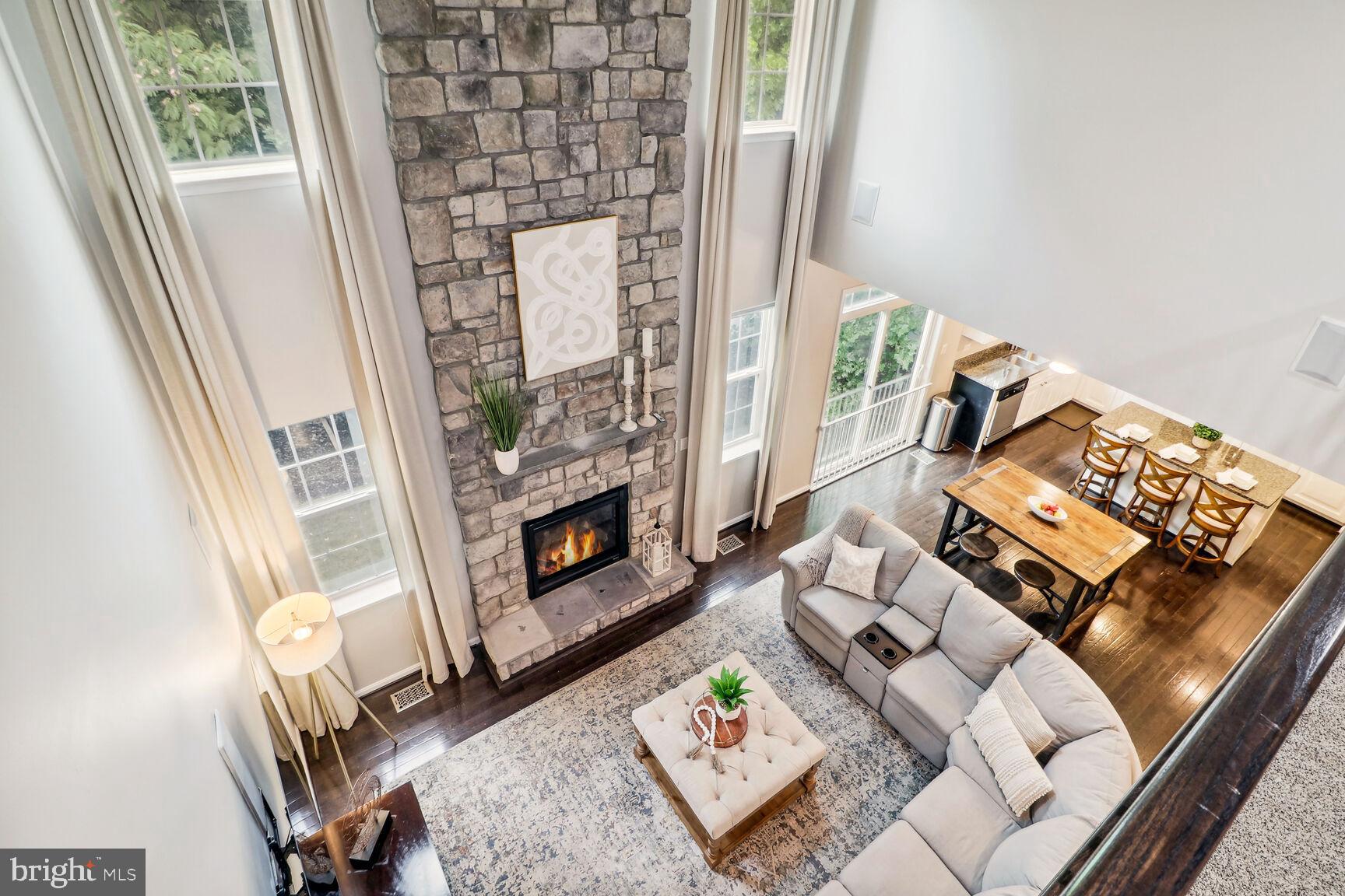 6316 Old Washington Road Elkridge, MD 21075 - Photo 26 of 47 Upper level overlooking family room