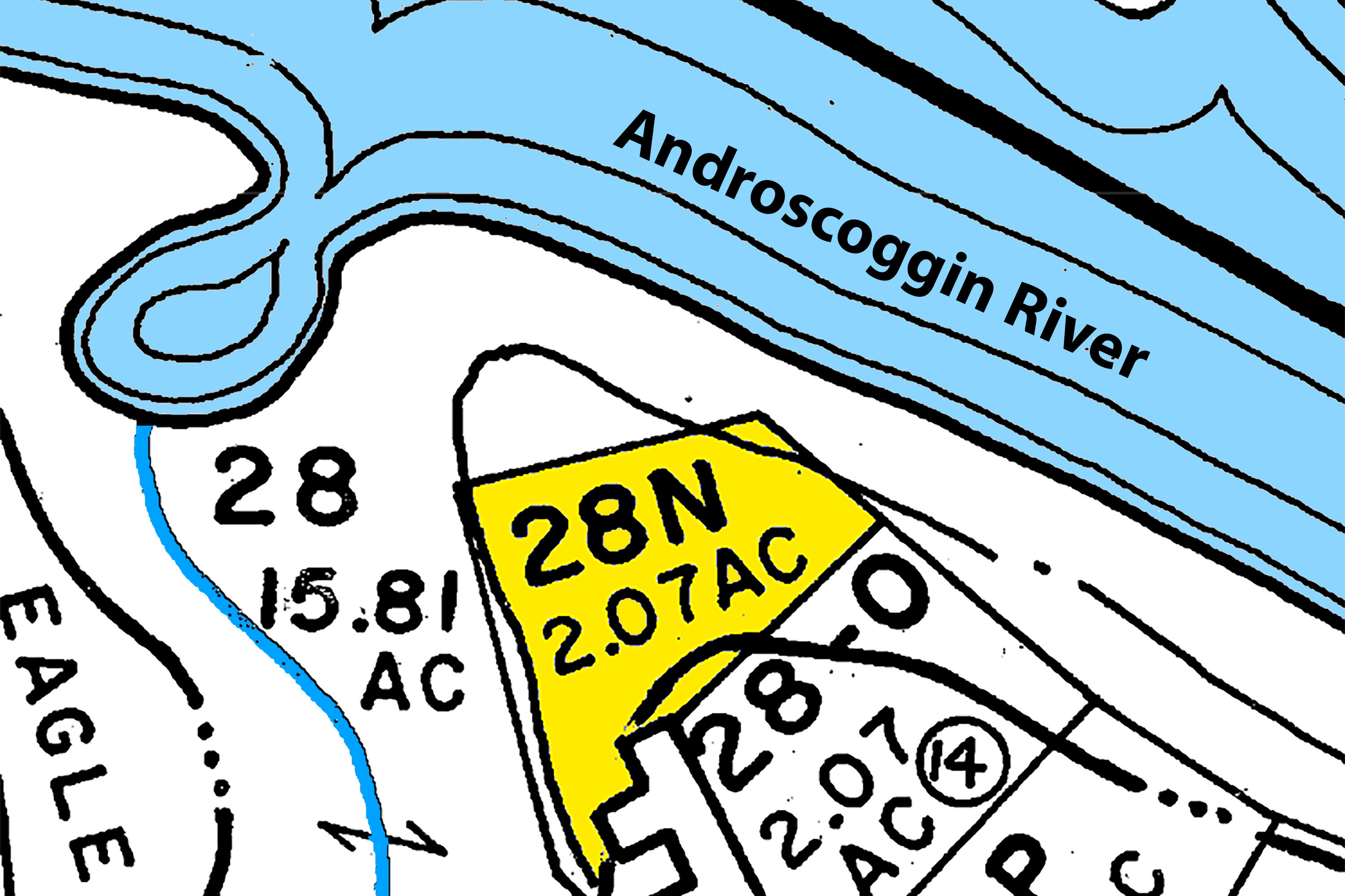 1 Eagle Point Durham, ME 04222 - Photo 46 of 49 Tax Map copy
